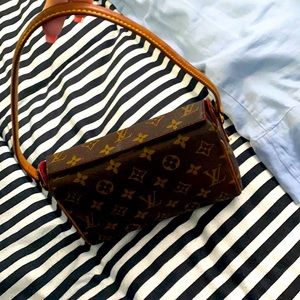 Lv monogram recital bag